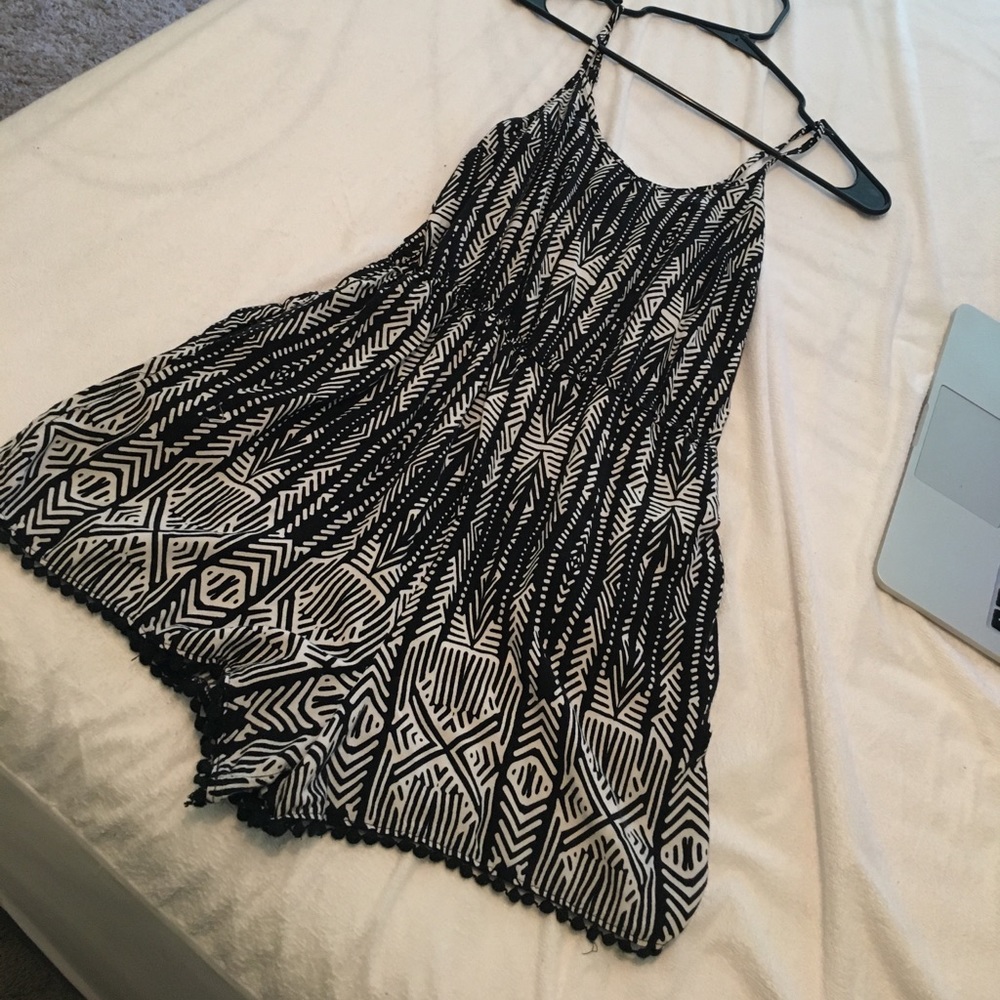 Black & White Romper!
