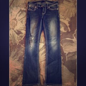 Express Barely boot jeans