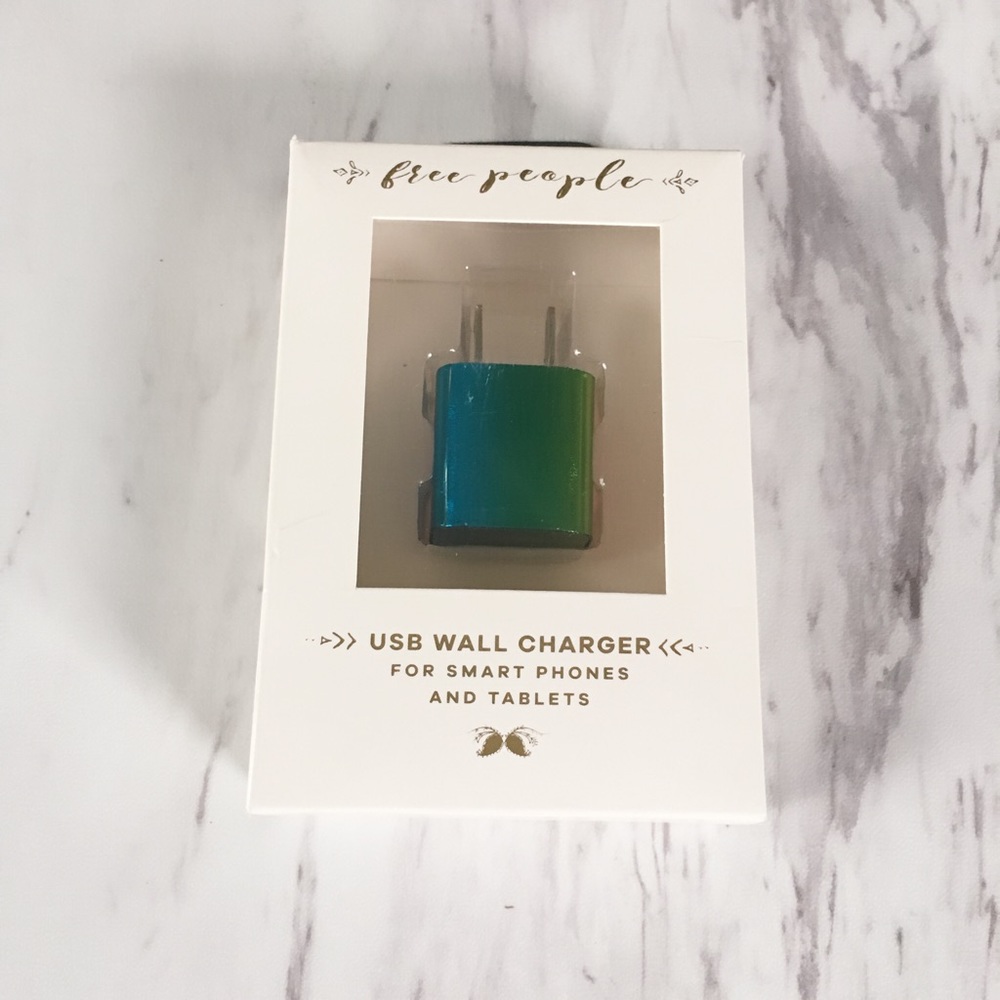 Free People Iridescent USB Charger