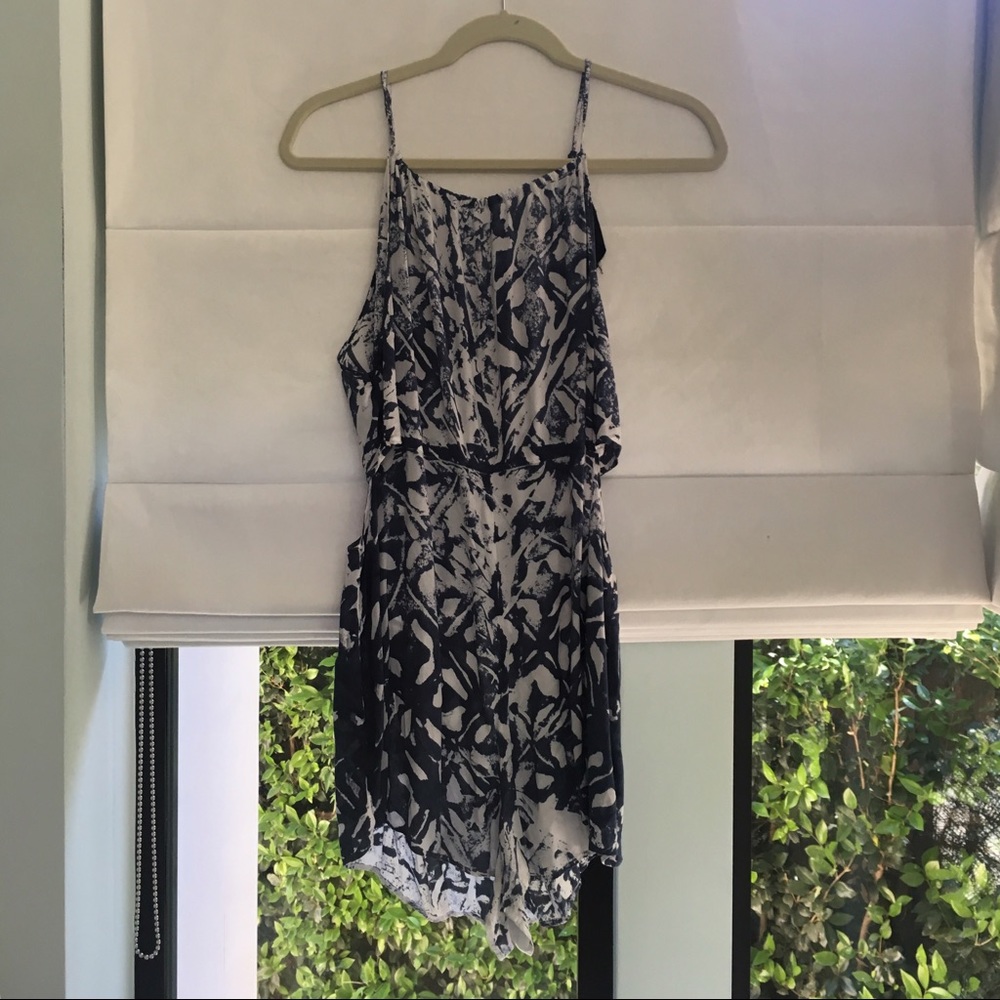 Blue life romper size small! Floral!