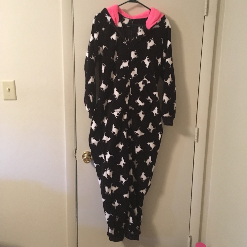 Onsie kitty pajamas