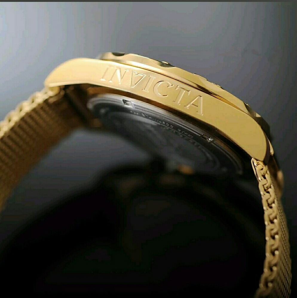 Big Sale,$900 Invicta gold mesh watch - Picture 2 of 5
