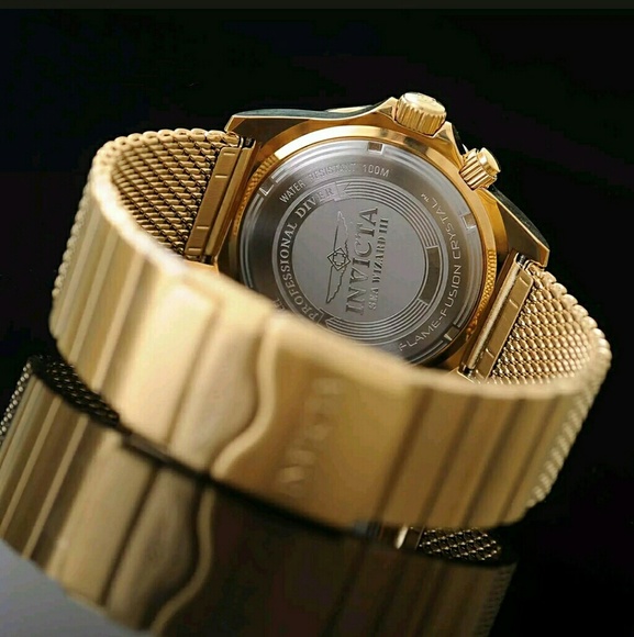 Big Sale,$900 Invicta gold mesh watch - Picture 4 of 5