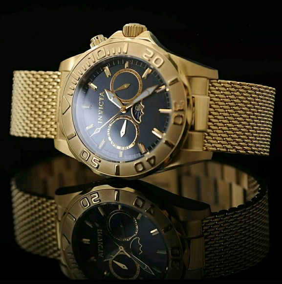Big Sale,$900 Invicta gold mesh watch - Picture 5 of 5