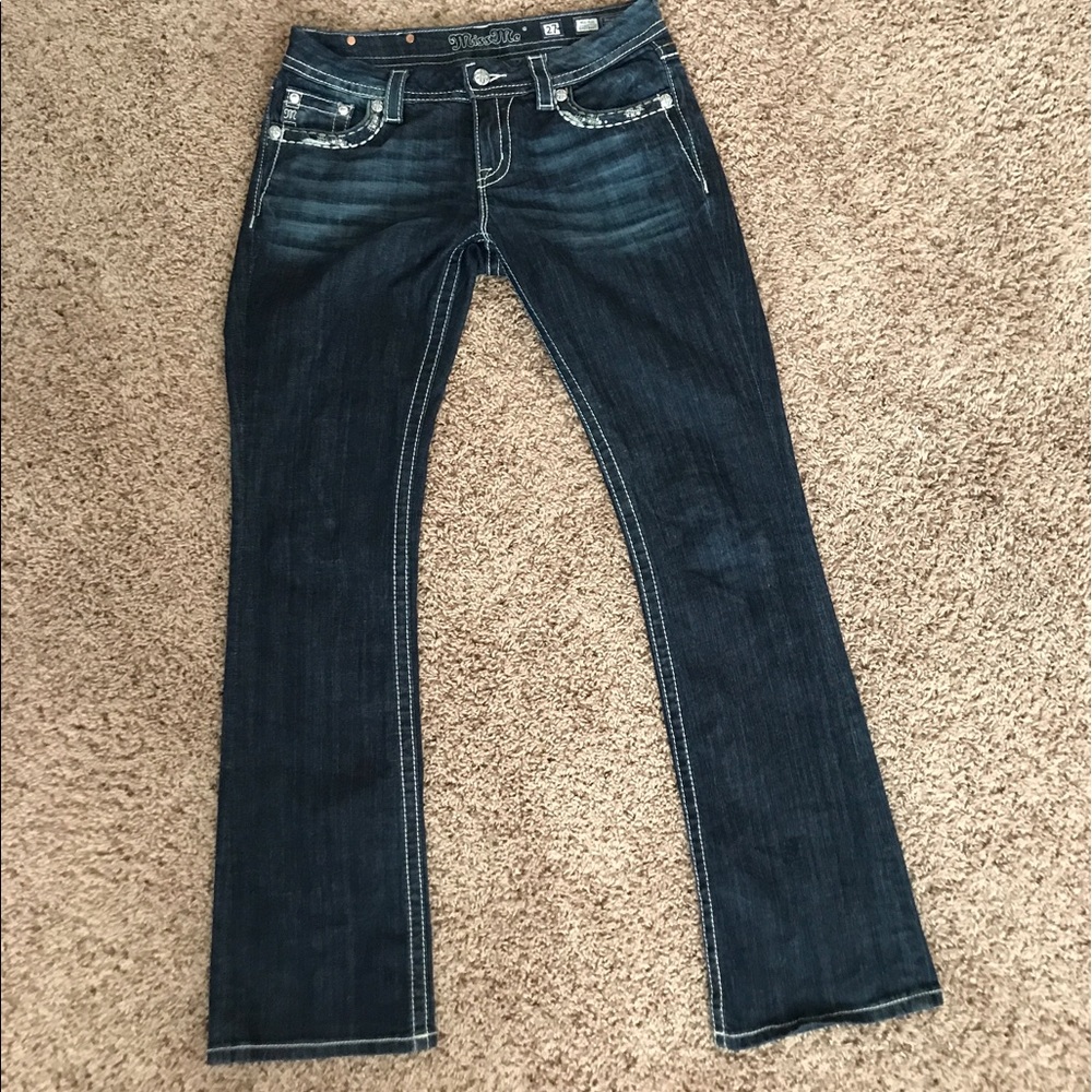 Miss Me Mid Rise Easy Boot size 27