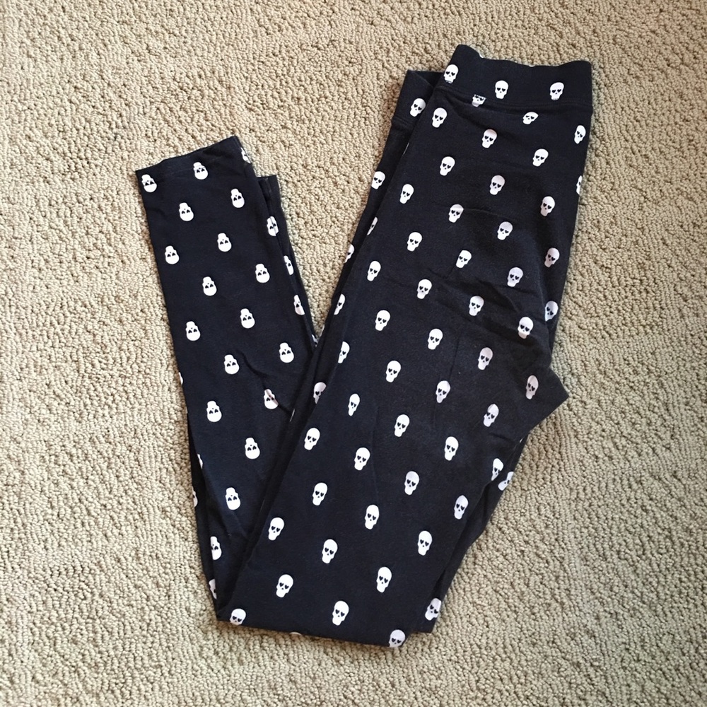 VS Pink Skull Leggings