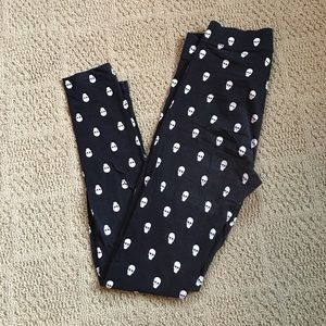 VS Pink Skull Leggings