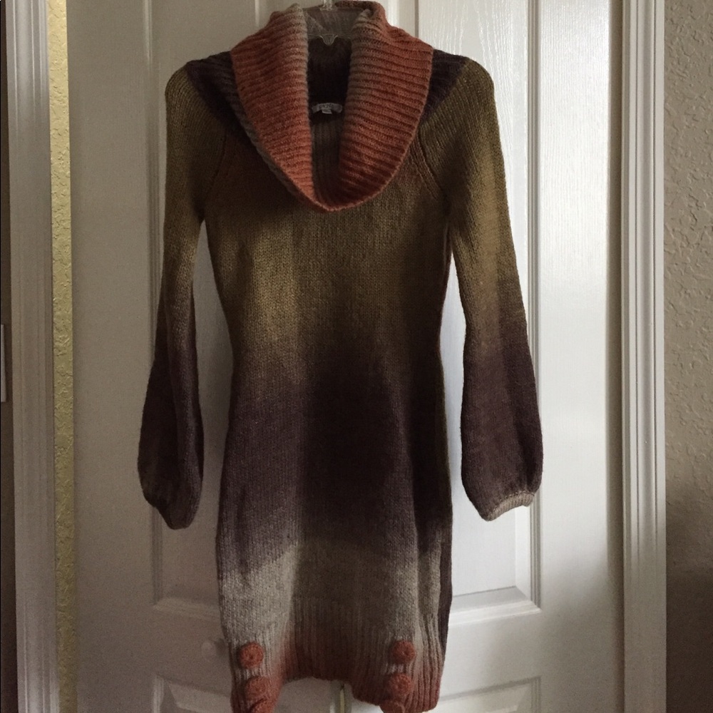 Cache long sleeve dress