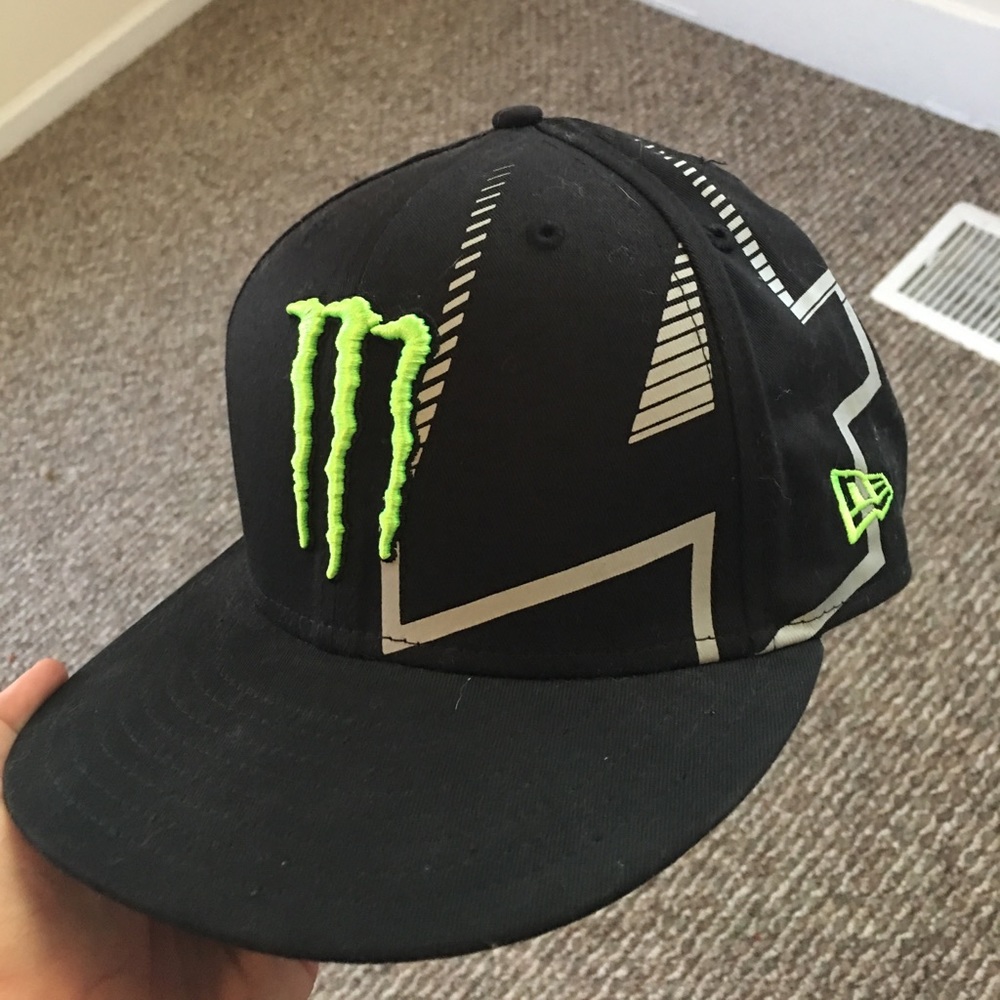 Fox and monster Ricky Carmichael racing hat