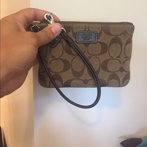 Used coach wristlet