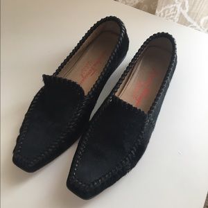 Salvatore Ferragamo Pony-hair Loafers