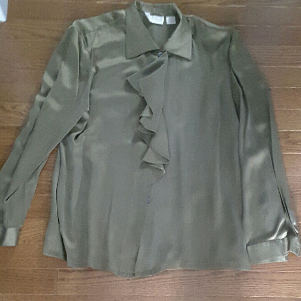 Dana Buchman Silk Blouse