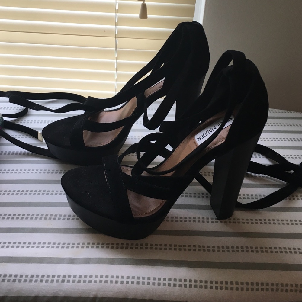 Lace up heels