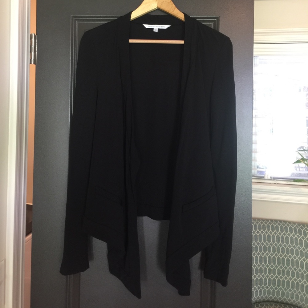 DVF open front jacket