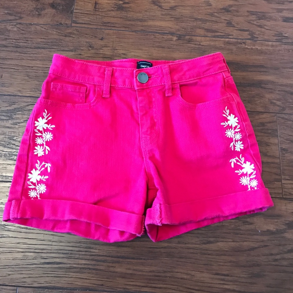 GapKids Flower Fuchsia Shorts