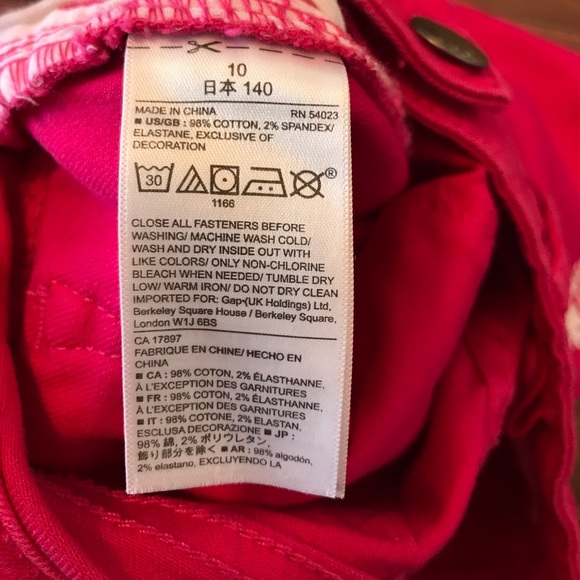 GapKids Flower Fuchsia Shorts - Picture 7 of 7