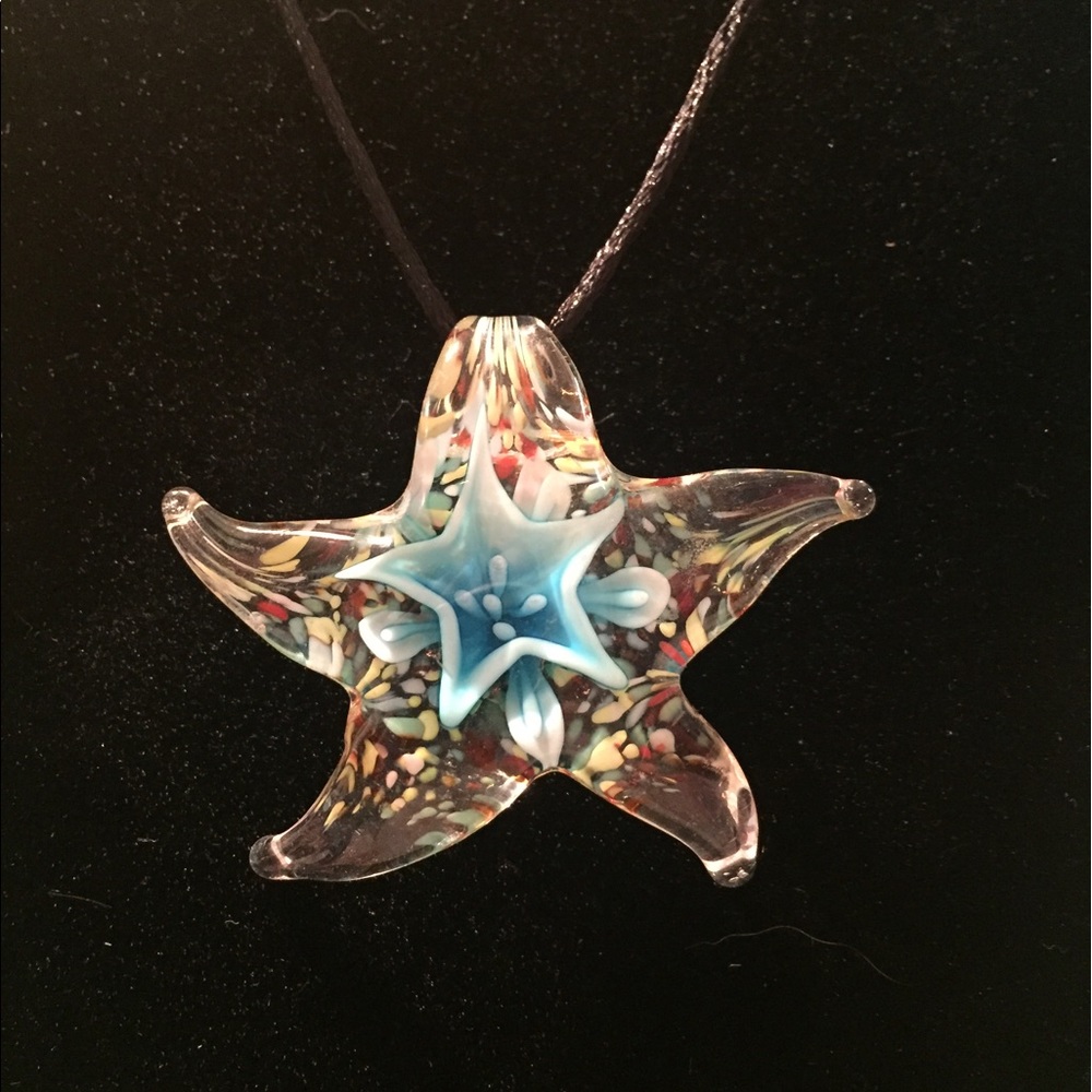 Italian murano glass necklace