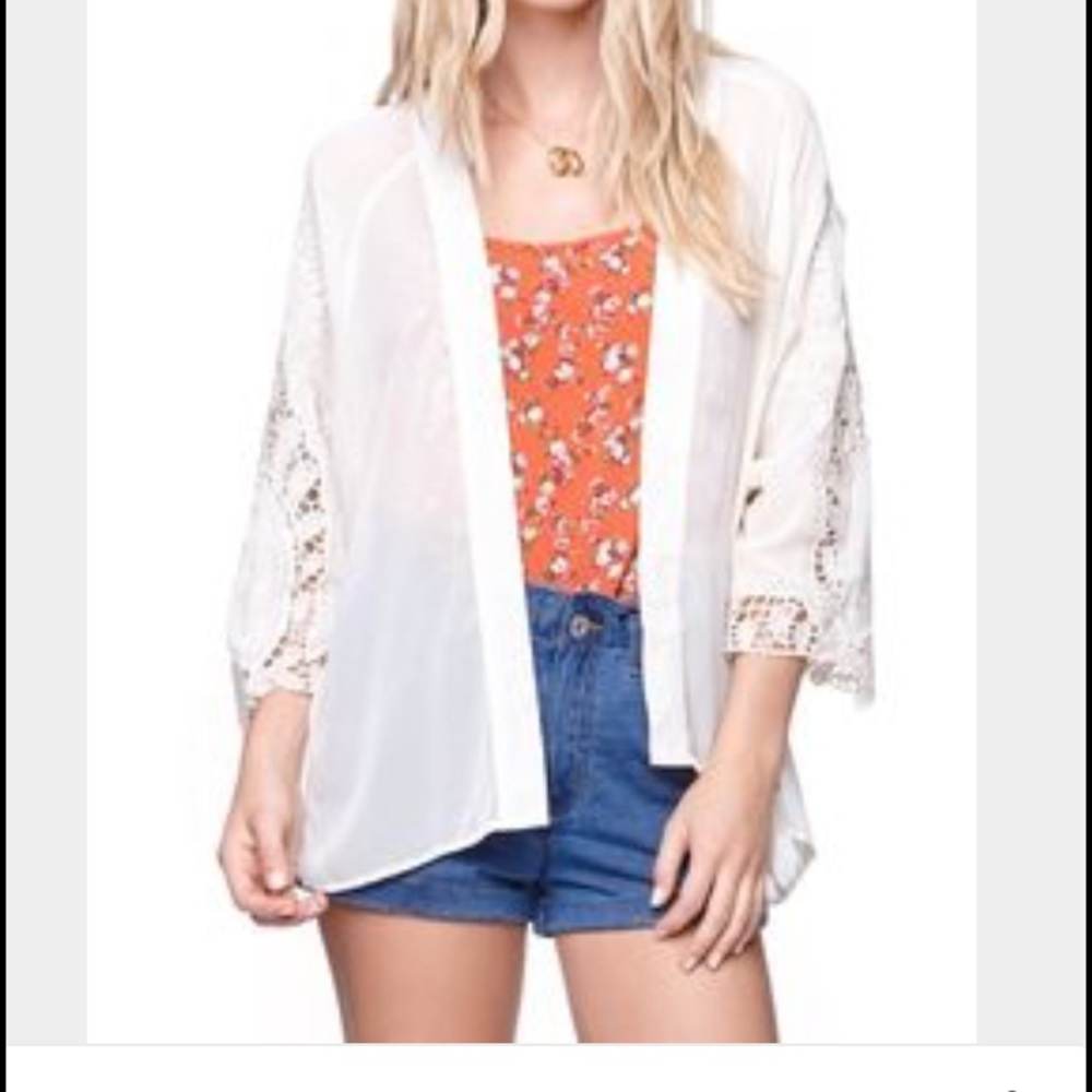 Pac Sun LA Hearts Kimono