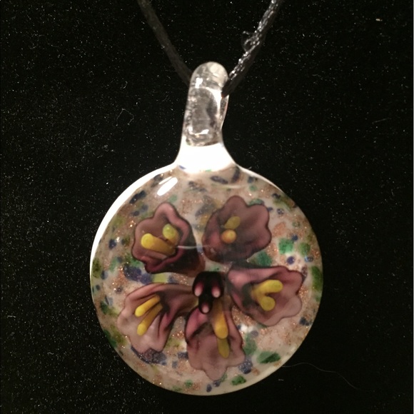 Italian murano glass necklace - Picture 1 of 1