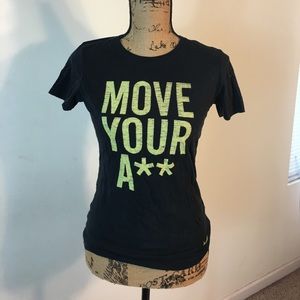 Nike 'Move Your A**' Graphic Workout Tee