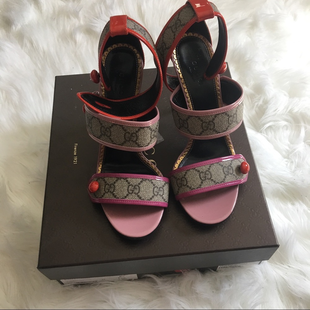Gucci Harleth Sandals (Pink)