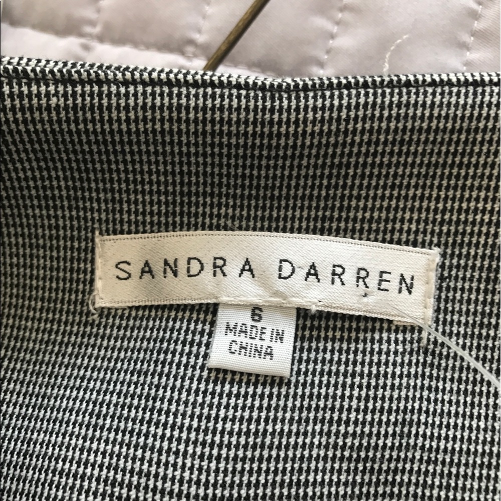 NWOT Sandra Darren button down dress - Picture 4 of 7