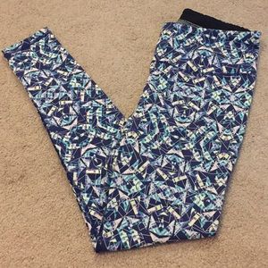 NWOT Neon Patterned VSX Leggings