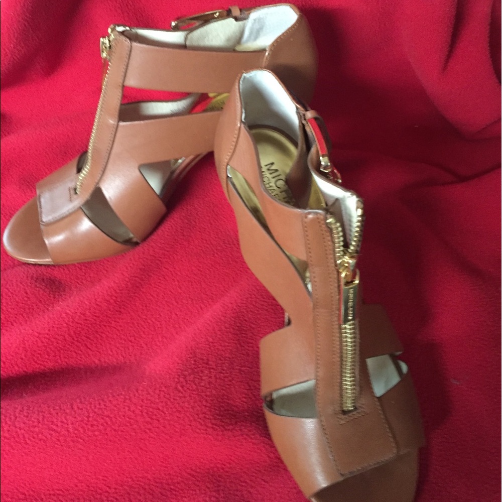 Michael Kors Heel Sandal ankle boot size 7 nice