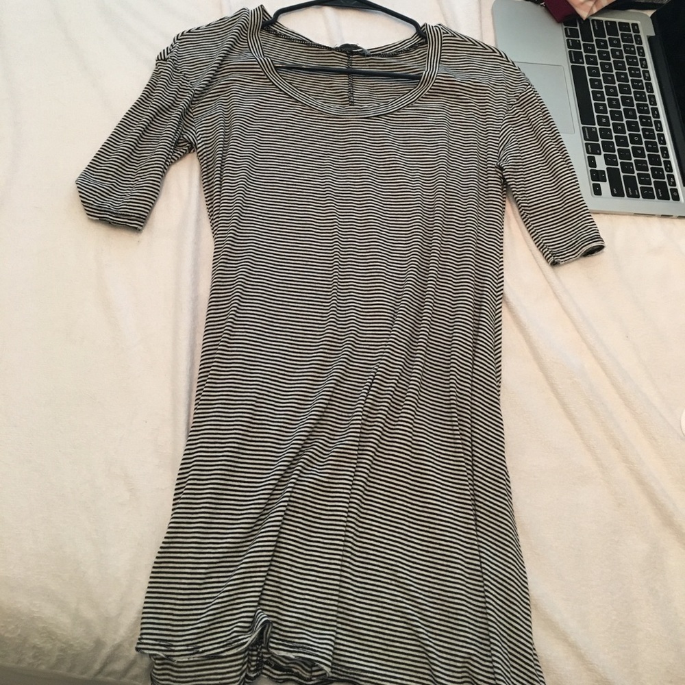 Black and white stripped dress!