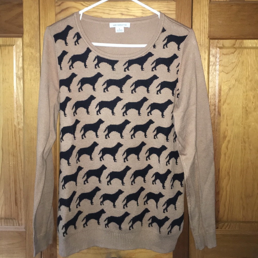 Liz Claiborne dog sweater