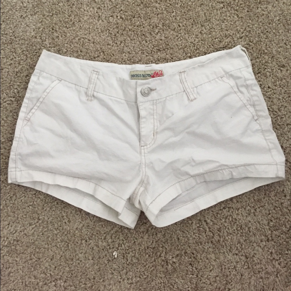 White shorts