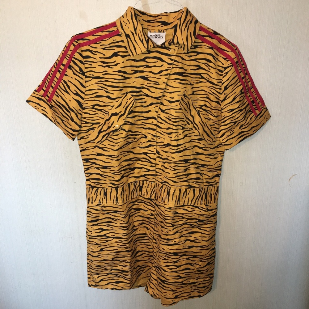 NWT Jeremy Scott x Adidas jumpsuit SZ L