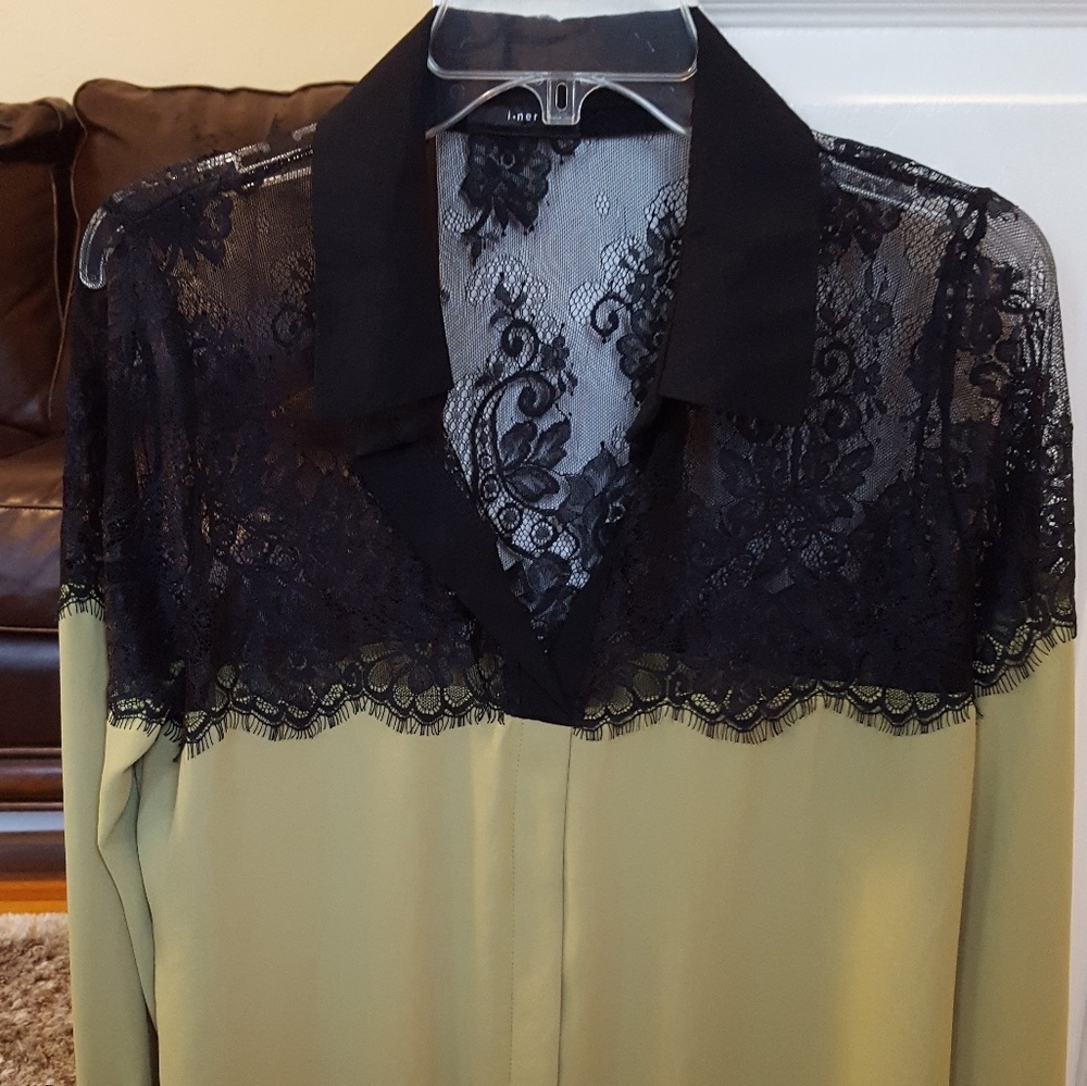 Olive green i.ner blouse