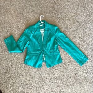 Teal blazer