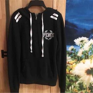 XS Victoria's Secret half zip hoodie