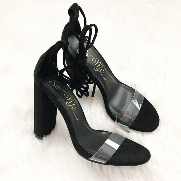 Clear Strap Heels💋 - Picture 4 of 8