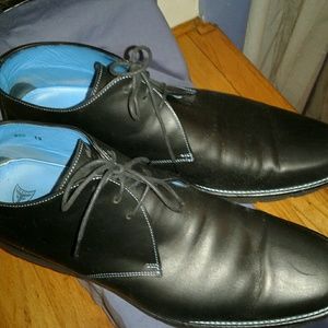 Michael Toschi SL Collection black ankle boots.