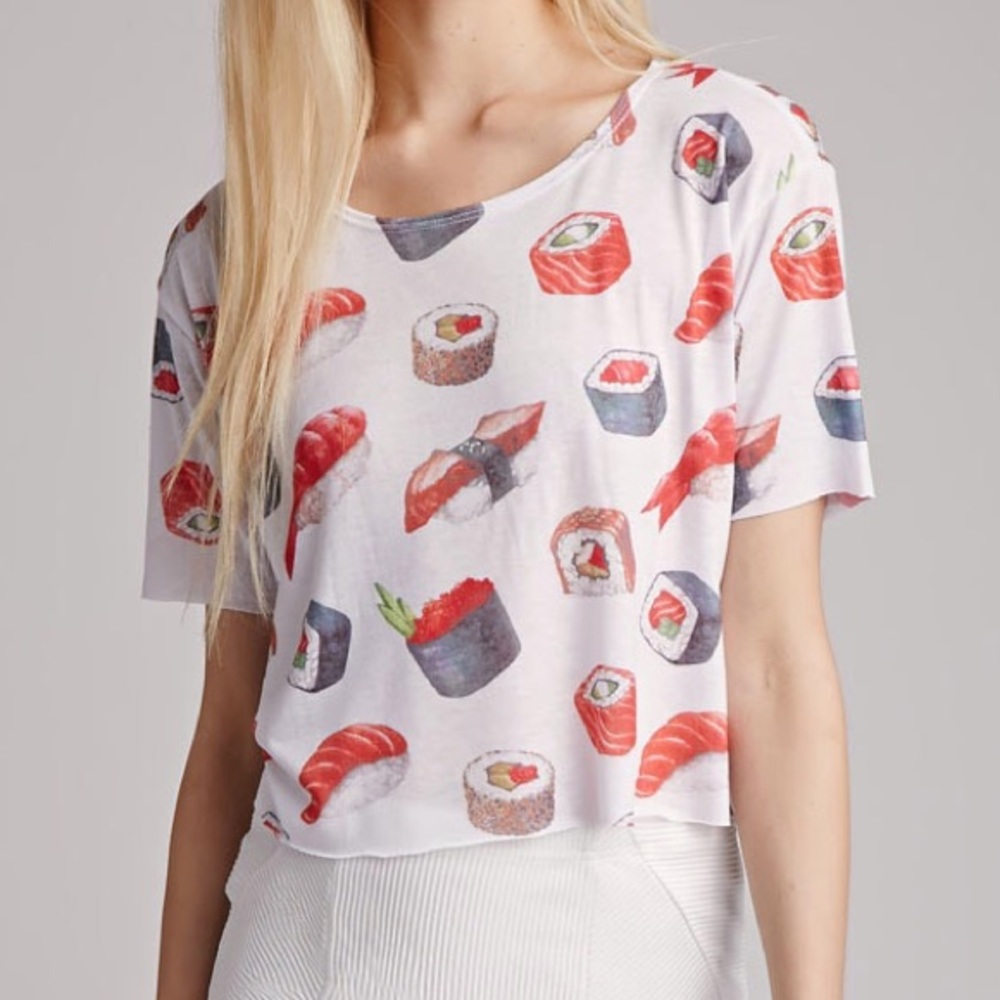 Forever21 Sushi Graphic Tee