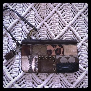 Coach wristlet