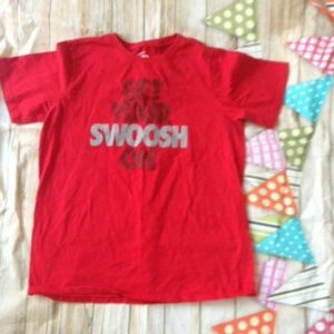 Nike Red Graphic Tee