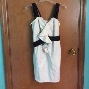 Cream colored semi formal dress