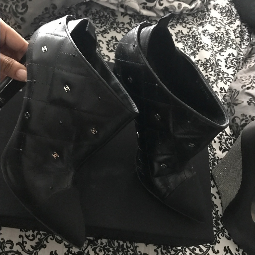 Authentic Chanel bootie