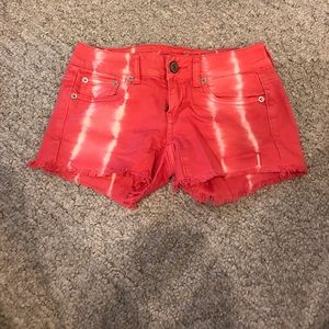 Pink American eagle shorts