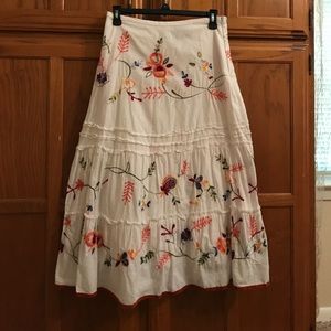 Beautiful embroidered skirt