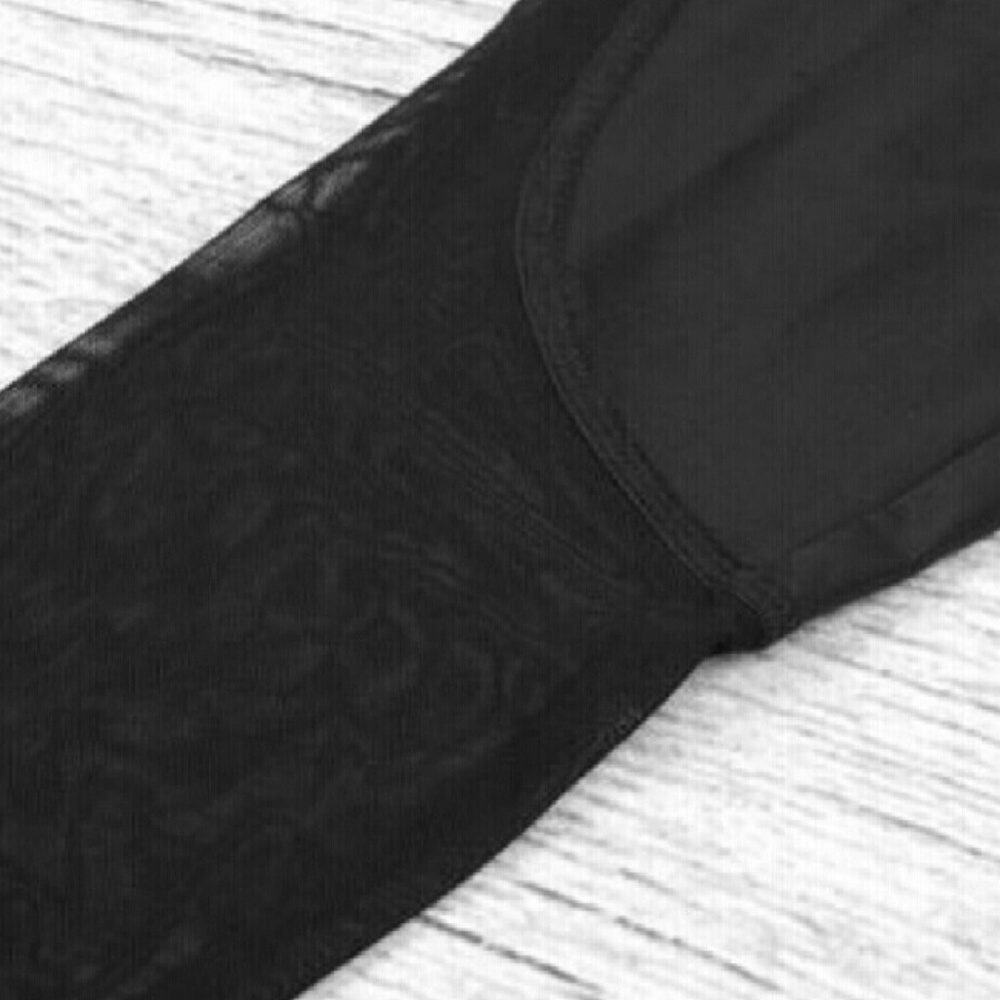 New Tech Mesh Cut Out Moto Workout Leggings - Picture 7 of 8