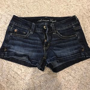 American eagle jean shorts