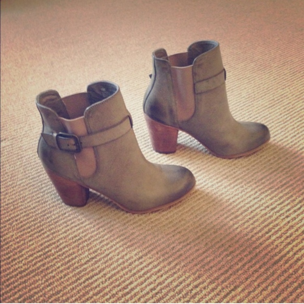 Tan boots