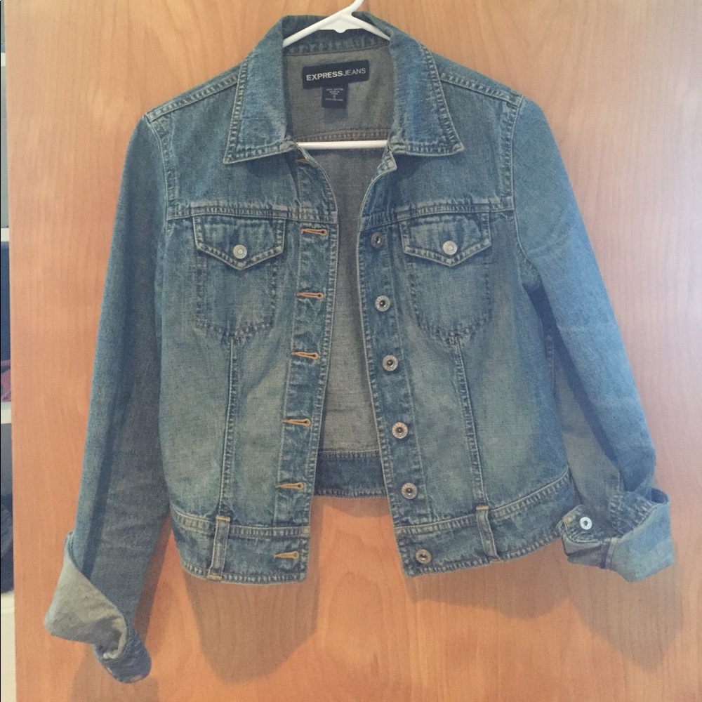 Express denim jacket