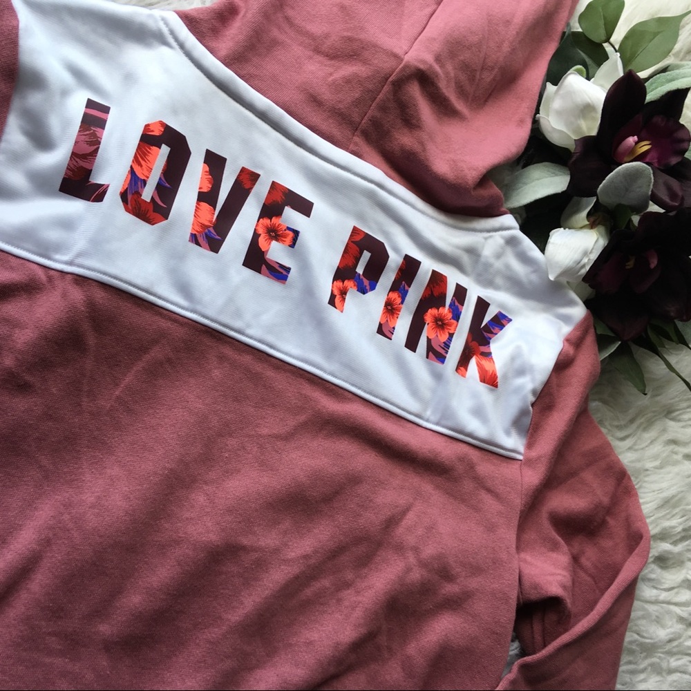 *SOLD* VS Pink Tropical Begonia Full Zip - Picture 1 of 5