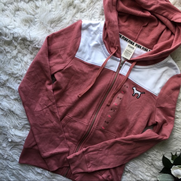 *SOLD* VS Pink Tropical Begonia Full Zip - Picture 3 of 5